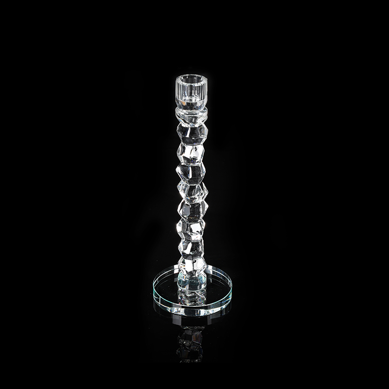 Transparent Crystal Special-shaped Wedding Candle Holder
