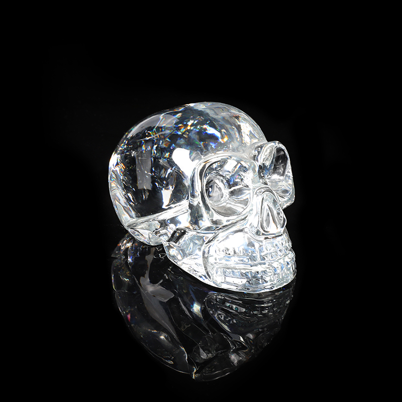 Transparent Crystal Skull Ornaments