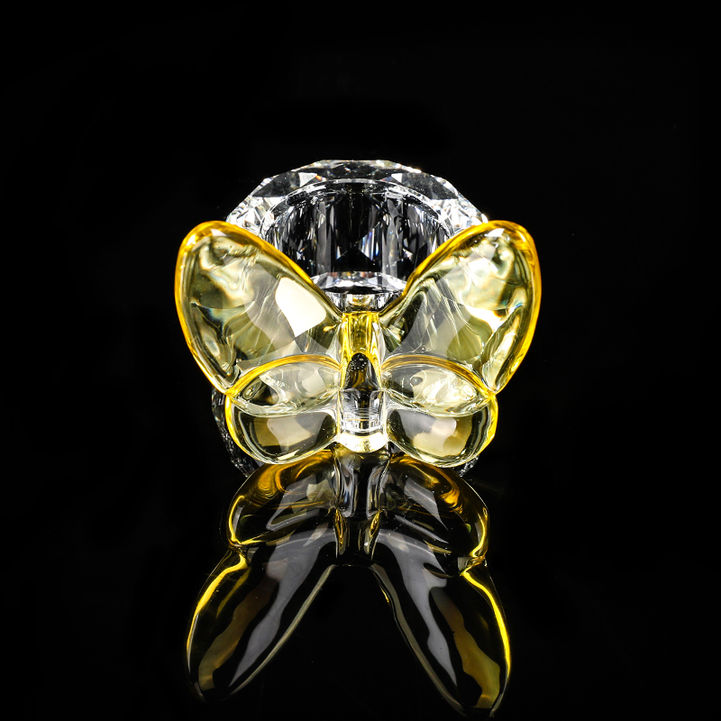 Faceted Crystal Butterfly Napkin Ring