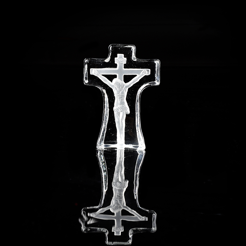 Christian Cross Crystal Ornaments