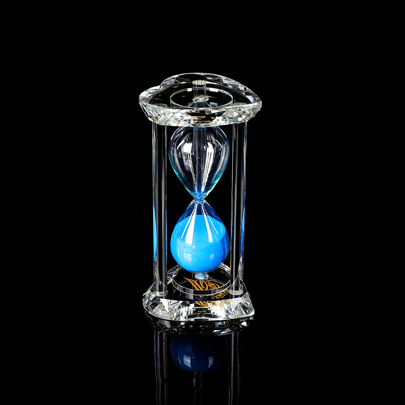 Glass Hourglass Ornaments